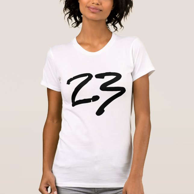 Joli modèle de t-shirt numéro 23 (Devant)