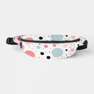 Joli motif à pois blanc