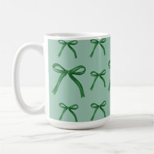 Joli motif arc vert élégant Mug