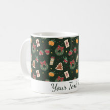 Joli mug de Noël personnalisé