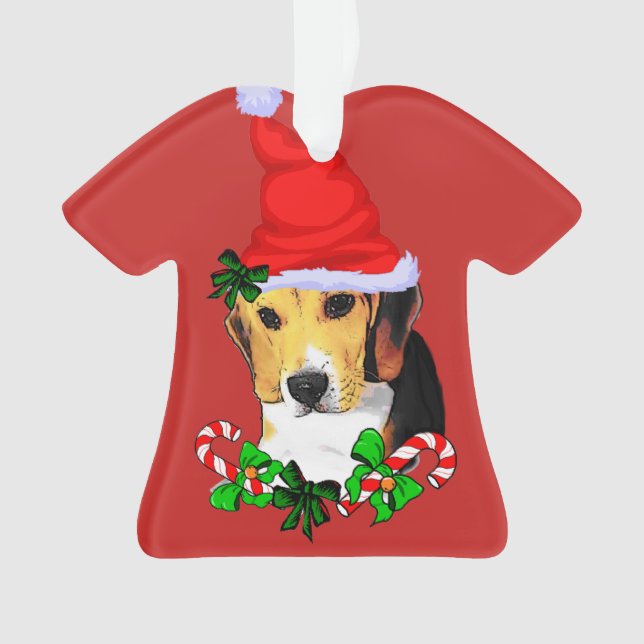 Joli Noël Beagle chiot (devant)