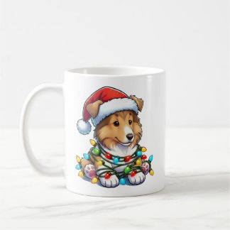 Joli Noël Collie Mug