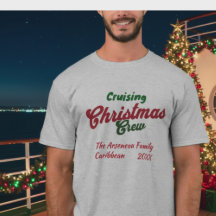 Joli Noël de croisière T-Shirt personnalisé