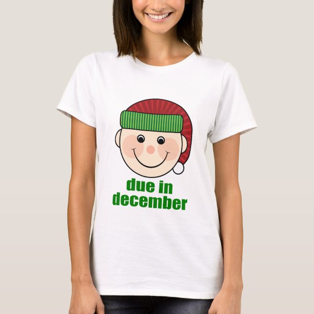 Joli Noël Dû En Décembre T-shirt (Devant)