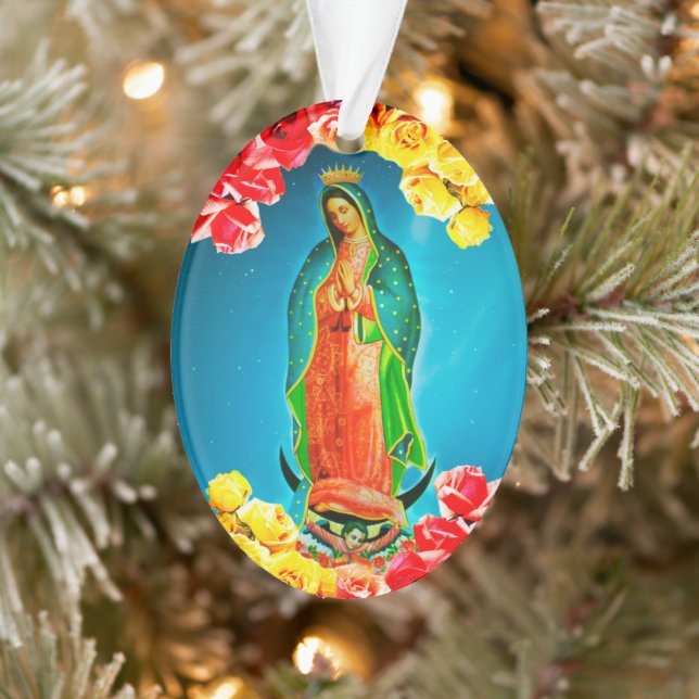 Joli Ornement de Fête de Notre-Dame de Guadalupe (Arbre)