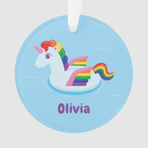 Joli Ornement de Flotteur de Piscine Licorne Pégas