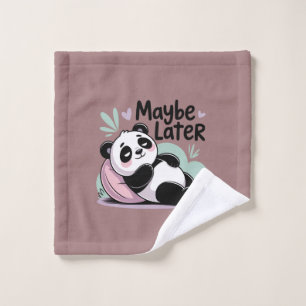 Joli Panda Paresseux – “Peut-être Plus Tard” Panda