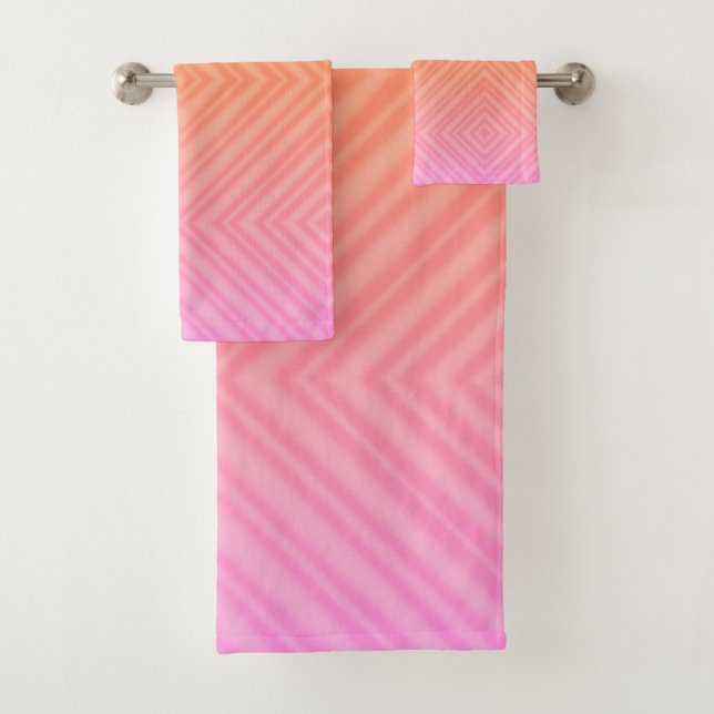 Joli Pastel Hypnotique Diamant Moderne Pop Art (En situation)