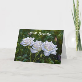 Joli Pastel Roses dans un Garden Art Carte de Symp