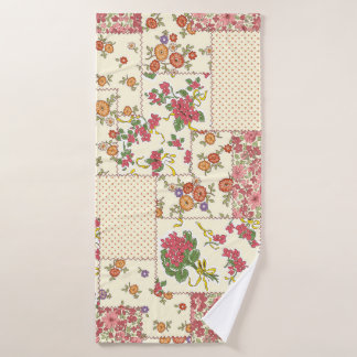 Joli Patchwork Floral Conception transparente