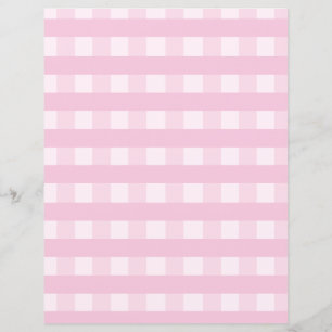 Joli Pays Pink Plaid En vichy Papier à papier