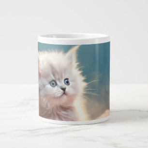 Joli petit chaton. Tasse à café Extra Large