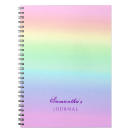 Joli Rainbow Journal de dégradé