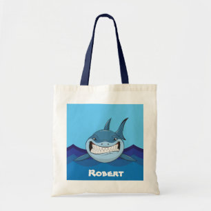 Joli requin ajouter le Sac fourre-tout de nom