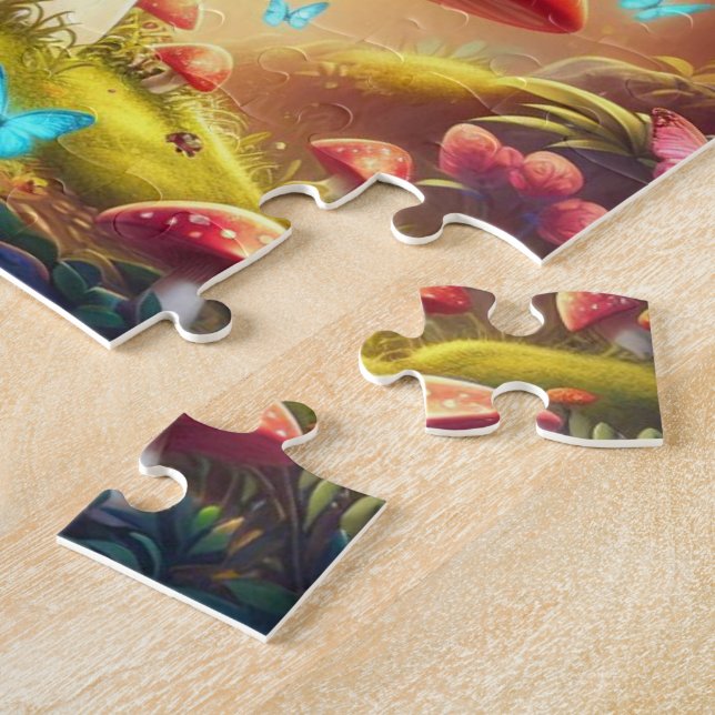 Joli robot Kids Puzzle avec giftbox (Côté)