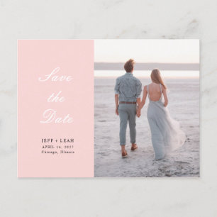 Joli rose Enregistrer la carte postale Date