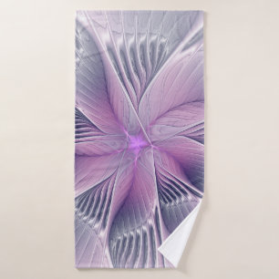 Joli rose Fleur Moderne Abstrait Fractal Art