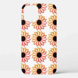 Joli rose Orange Floral Coque-Mate coque iphone