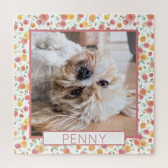 Joli Rose Pet Photo Puzzle (Vertical)