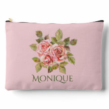 Joli Rose Vintage Sac cosmétique personnalisé