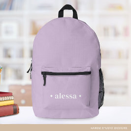 Joli sac à dos de l'école de fille Lavender
