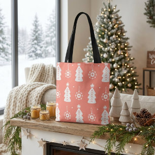 Joli sac de shopping pastel pour Noël
