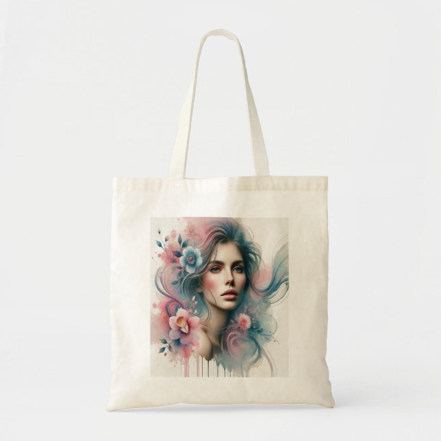 Joli Sac fourre-tout de femme Abstraite - Esthétiq (Devant)