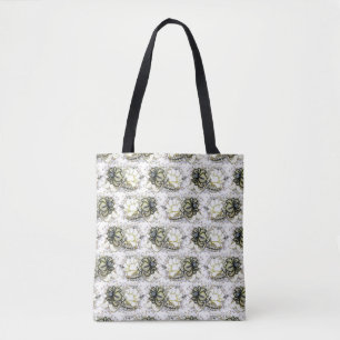Joli Sac fourre-tout Floral Eylisa, Jaune