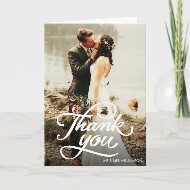 joli script | Merci mariage (Devant)