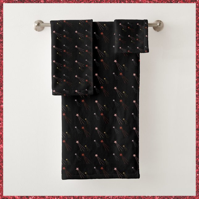 Joli Serviette De Bain De Nuit Starry (Bookmark my store! https://www.zazzle.com/store/capricepetit)