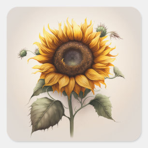 Joli Stickers Tournesol