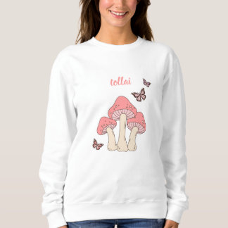 Joli Sweat Rose Champignon
