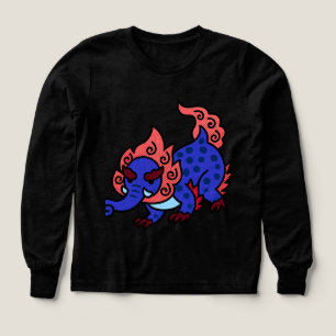 Joli T-Shirt à Manches Longues pour Enfants au Dra