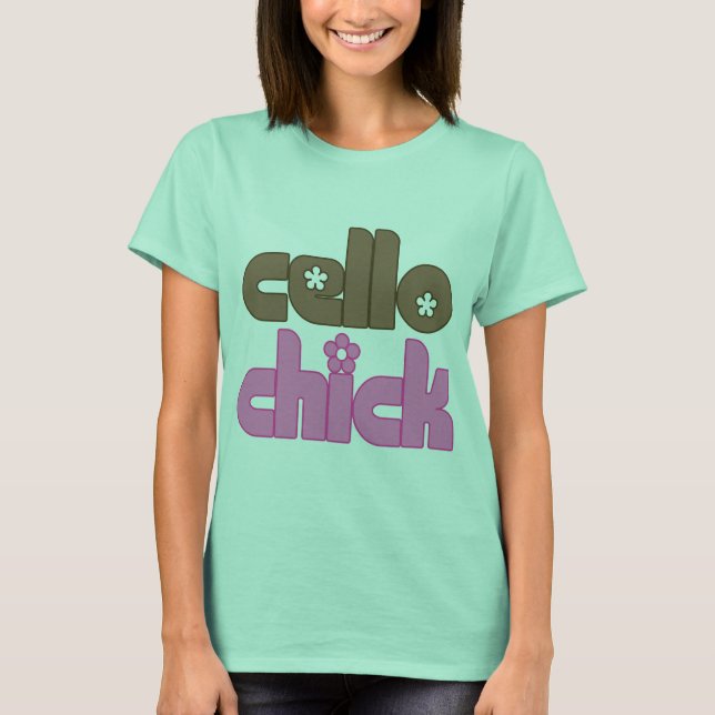 Joli T-shirt Chick Cello (Devant)