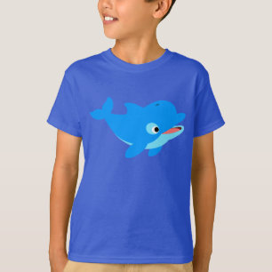 Joli T-shirt Dauphin Dauphin Curieux