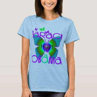 Joli T-shirt de Barack Obama de soutien de
