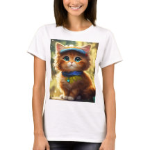 Joli t-shirt de chat