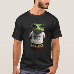 Joli T-Shirt de Grenouille Professeur Académique B