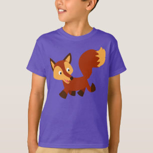 Joli T-shirt enfant Fox Cartoon