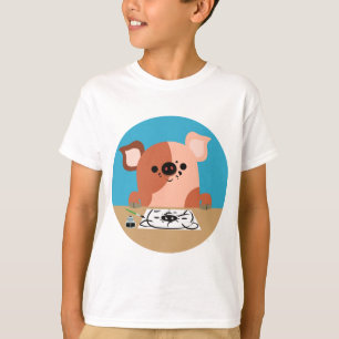 Joli T-shirt Enfants en Piglet Dessin De Dessin De