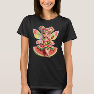 Joli T-Shirt Femme Fée de Pastèque
