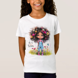 Joli T-shirt fille sexy humain