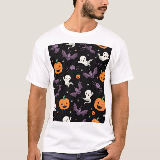Joli T-shirt Halloween Éffrayant