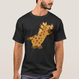 Joli T-Shirt Hyena Cartoon Walking