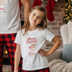 Joli T-Shirt Personnalisé “Joyeux Noël” pour la Fa