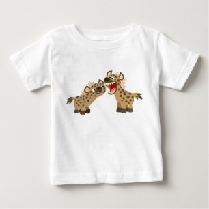 Joli T-Shirt pour bébé Hyenas Cartoon Big Teethed