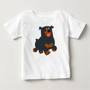 Joli T-Shirt pour bébé Rottweiler