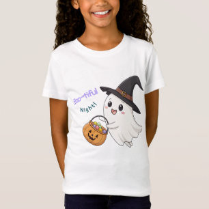 Joli T-Shirt pour Enfants avec Fantôme pour Hallow