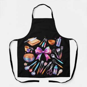 Joli tablier arc-en-ciel Accessoires de cuisine