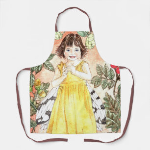 Joli tablier de fée d'automne